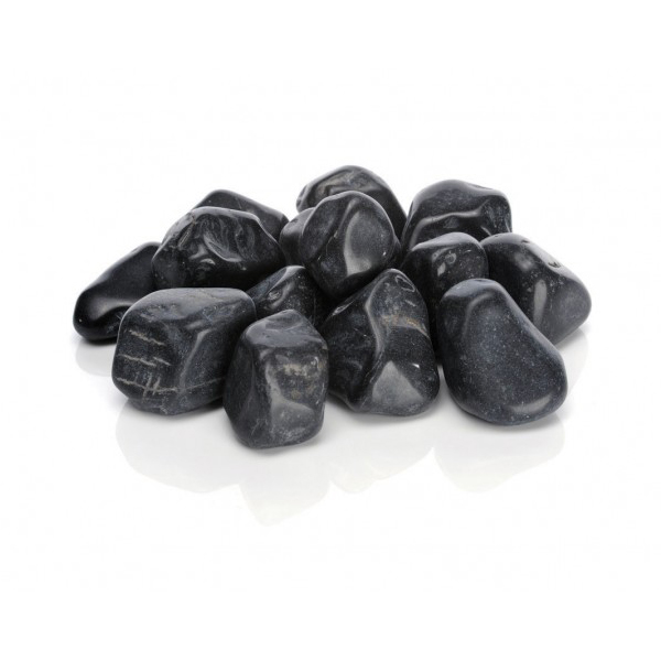 Set pietricele decorative din marmura Biorb, negre