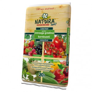 Substrat organic pentru intreaga gradina Natura, 50 litri